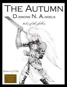 Image of "The Autumn, D.emons N. Angels" graphic novel by Pan, the gypsy