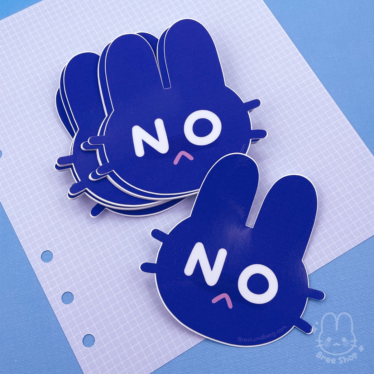 No Bunny Sticker | Bree Shop