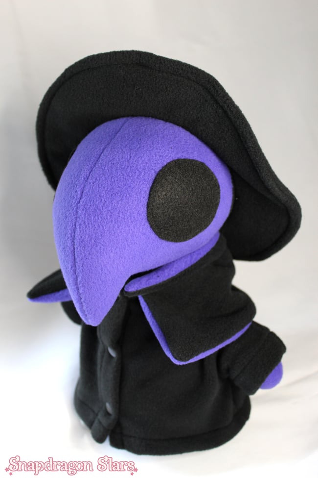 Purple Plague Doctor Plushie