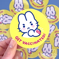 Get Vaccinated Sticker