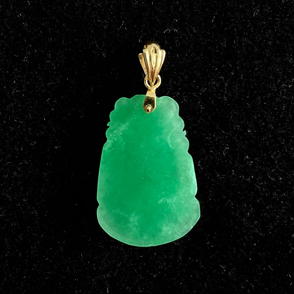 Jade 2025 rooster pendant