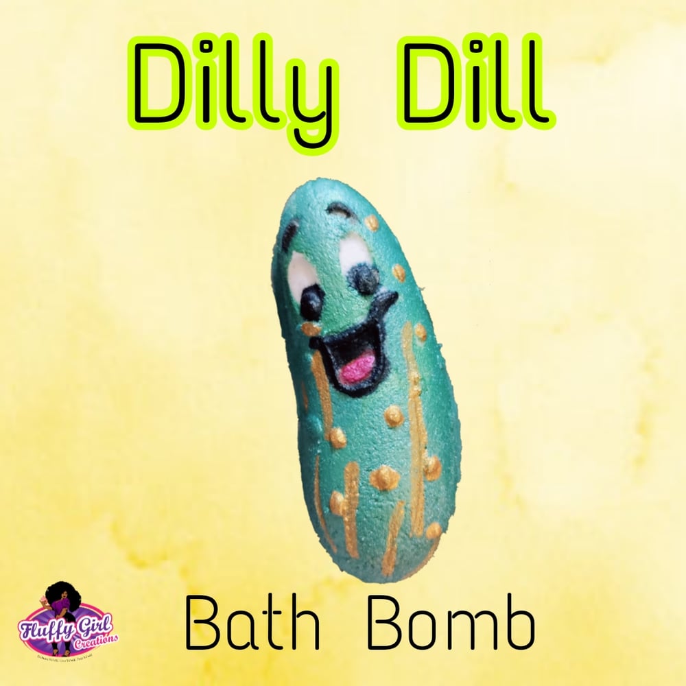 Image of Dilly Dill Pickle Bath Bomb