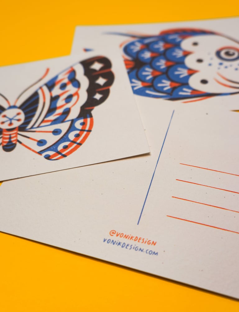 Image of Set of 3 Postcards