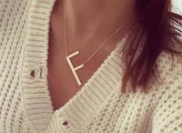 Image 1 of “SPELL”it out Initial necklace