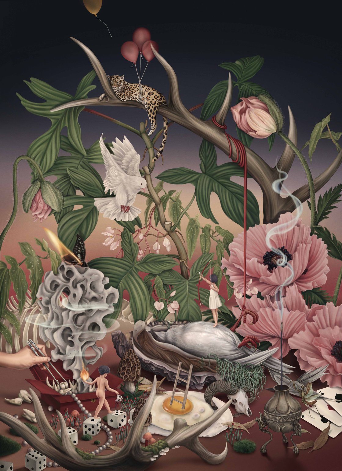Image of Temporary Resident Archival Print