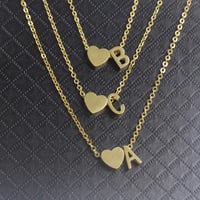 Image 1 of “SPELL” Love Initial Necklace 