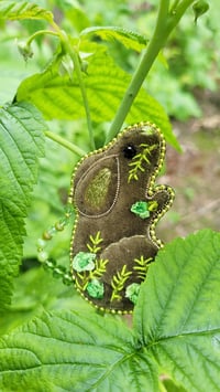 Image 1 of broche UNE SOURIS VERTE