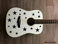 Image 4 of Stickers stars vinyl stylish for all types of guitars set 28 decal to decorate