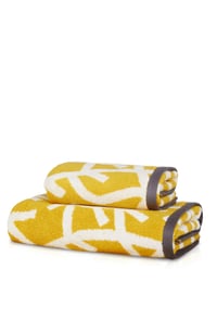 Image 1 of A Forest Towel - Mustard