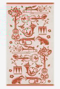 Image 3 of Pet Sounds Towel - Harvest Orange