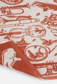 Image 4 of Pet Sounds Towel - Harvest Orange