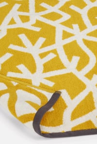 Image 4 of A Forest Towel - Mustard