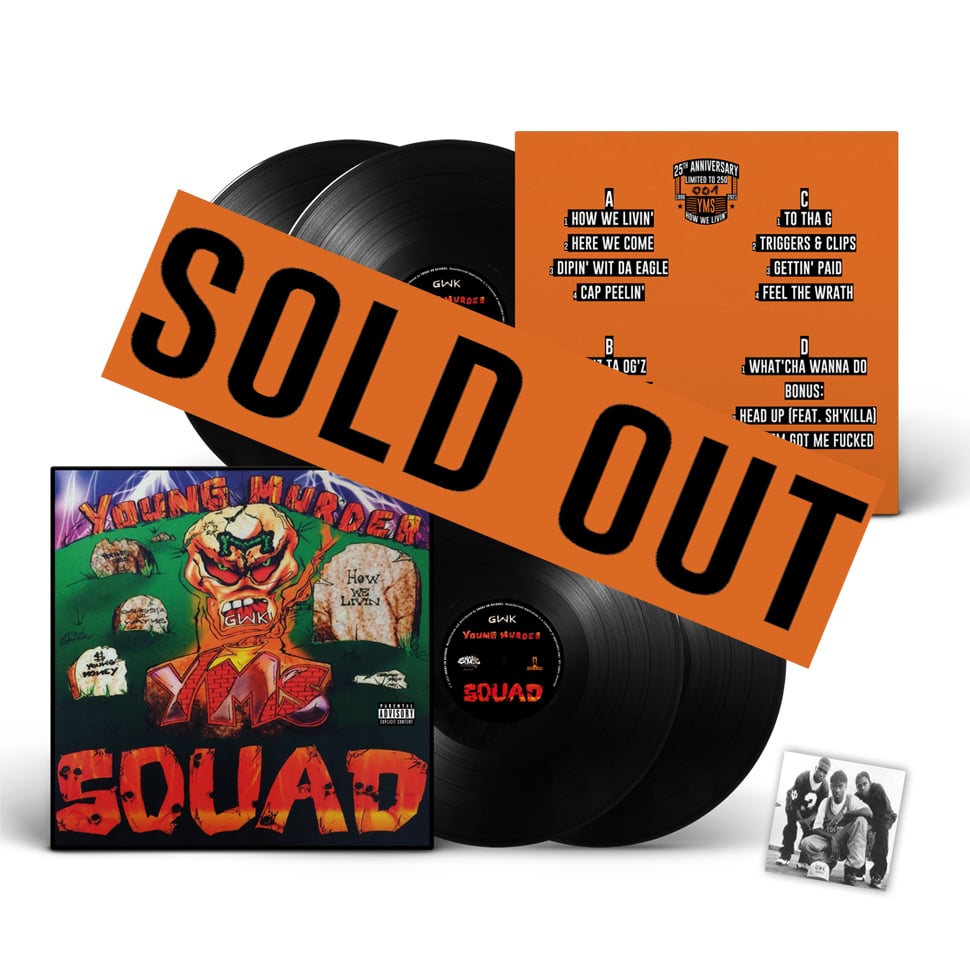 Young Murder Squad: How We Livin': Vinyl Young Murder Squad: How We Livin': Vinyl