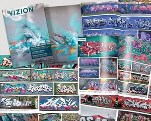 Vizion Magazine #3 - 2018 / Street art & graffiti of Belgium