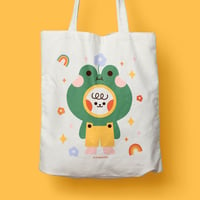 Image 2 of Tote bag - Happy Frog