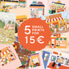 Prints deal - 5 for 15€