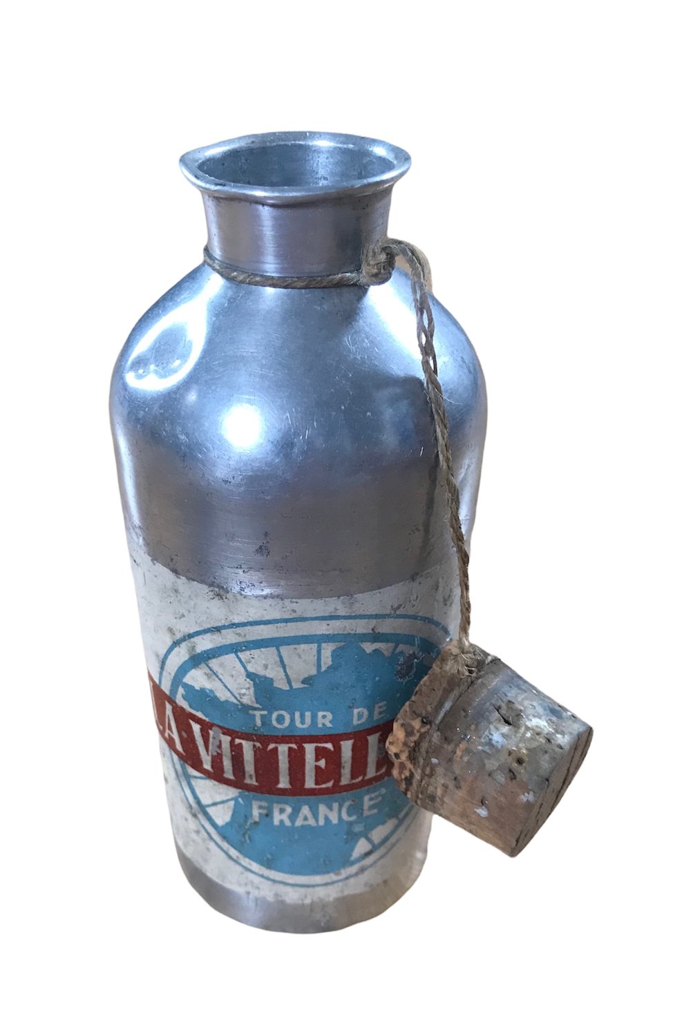Vintage 1950-53 ðŸ‡«ðŸ‡· Tour de France / La Vitelloise water bottle