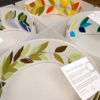 Image 5 of NURSERY SIZE - CUSTOM COLOR Stylized Leaf Mobile