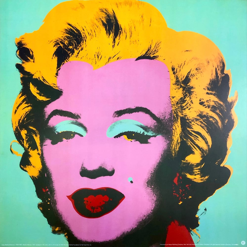 Image of ANDY WARHOL - SET OF 4 MARILYNS