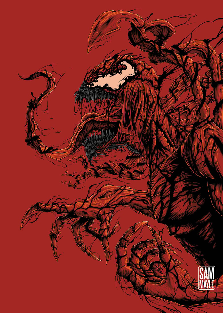 Image of Carnage - Variant (Hand Embellished)