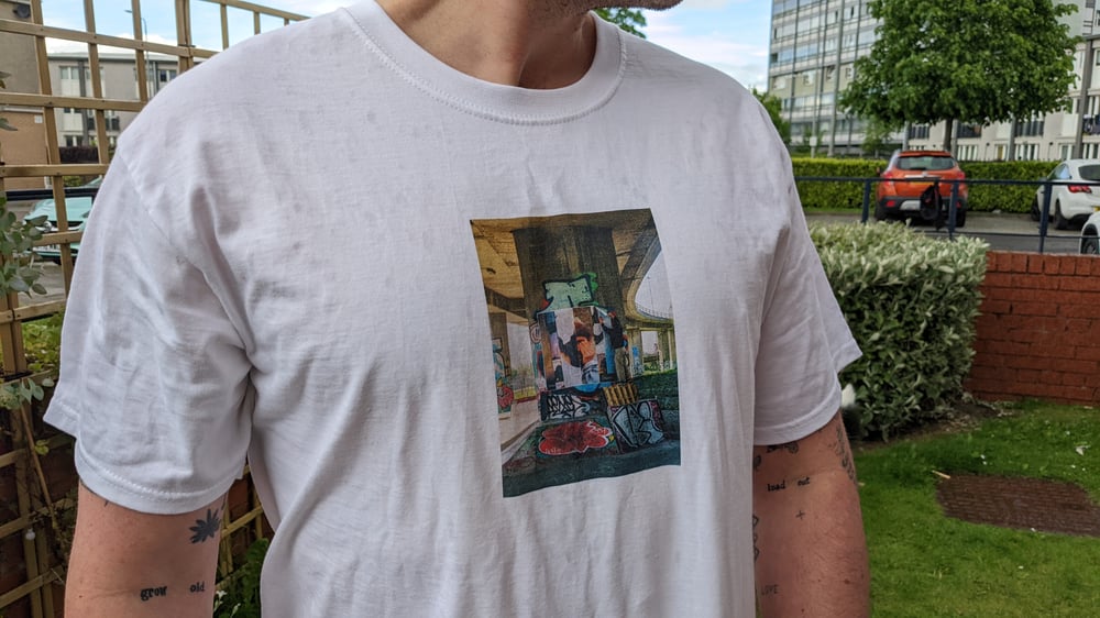 Image of 'thanks' album t-shirt