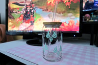 Image 1 of Pastel Mint Anemo Genshin Cup | Made-to-Order