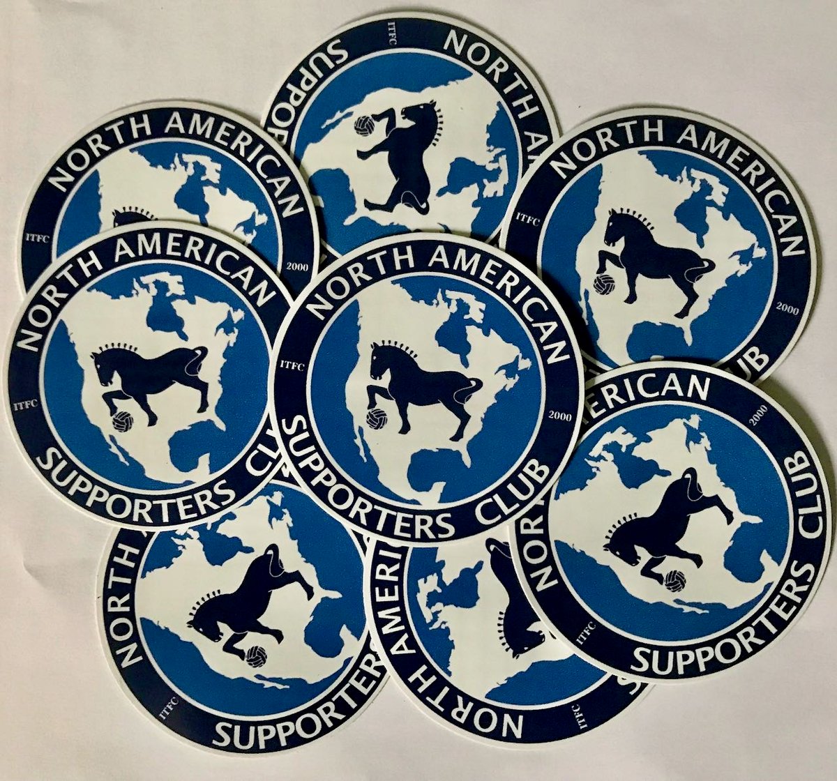 Image of ITFC NASC Stickers