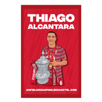 THIAGO ALCANTARA ~ BADGE ~ STANDARD VERSION (PRE-ORDER)