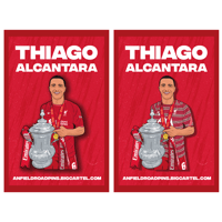 THIAGO ALCANTARA ~ BADGE ~ BOTH VERSIONS (PRE-ORDER)