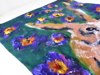 Image 4 of Easter bunny 2022 acrylic on un-stretched Canvas