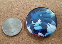 Image 2 of Sonic the Werehog 1.5'' Pinback Button