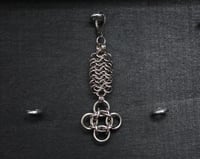Medallion earrings