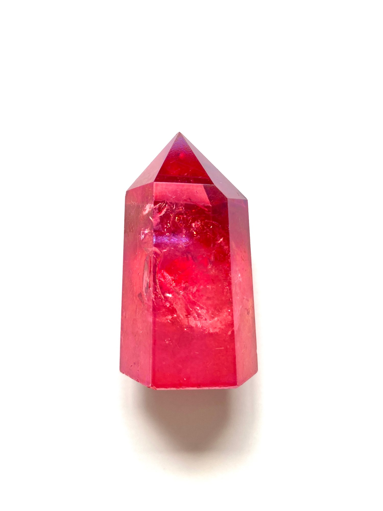 Image of Ruby Aura Quartz Crystal