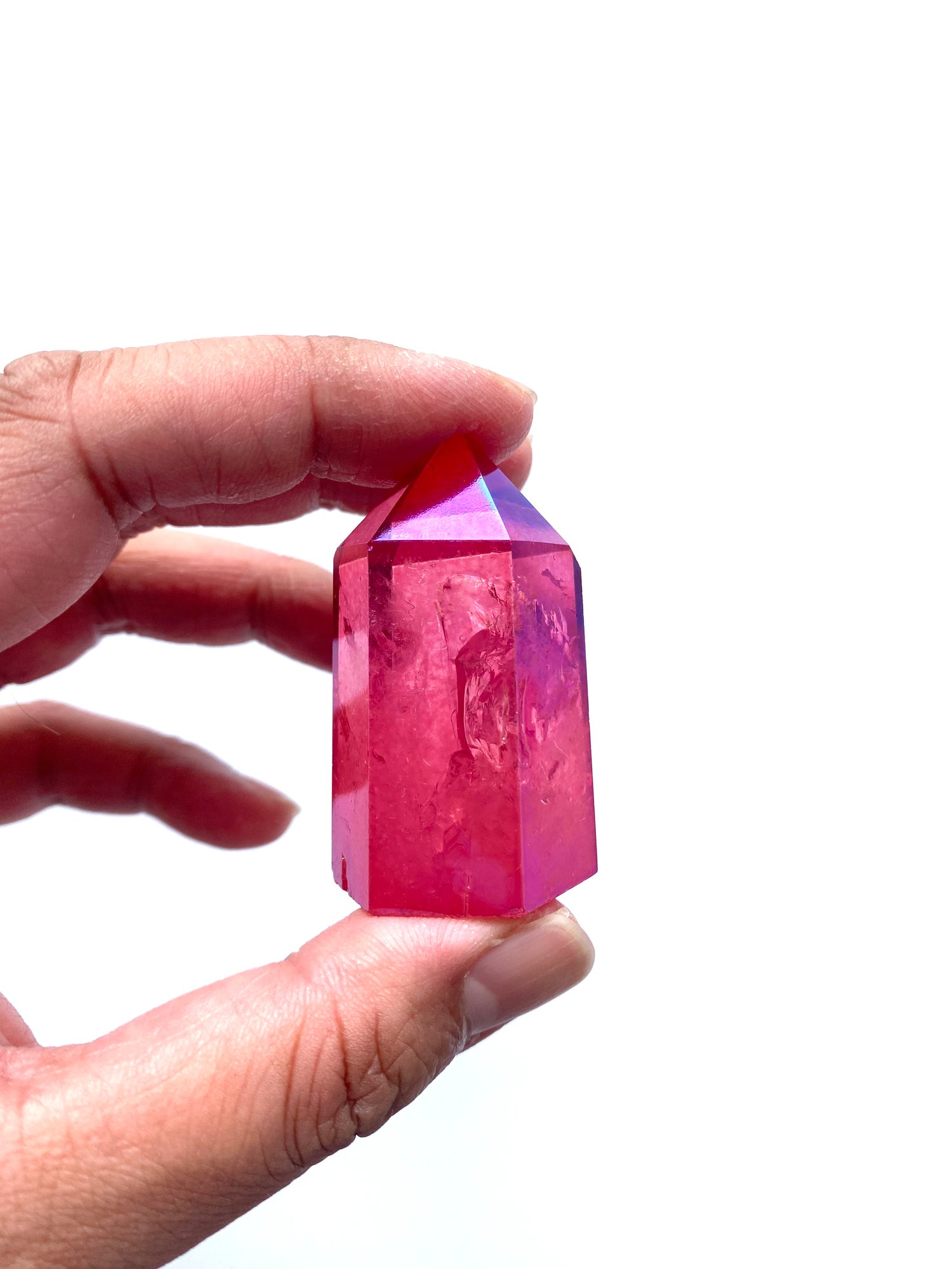 Image of Ruby Aura Quartz Crystal