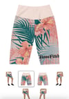 BOSSFITTED Flower Print Biker Shorts