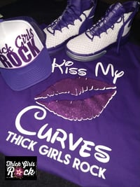 Image 3 of KISS MY PURPLE TSHIRTS