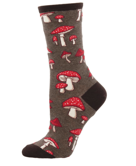Image of Pretty Fly For a Fungi Socks