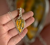 Image 1 of Bumblebee Jasper (silver)