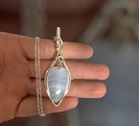 Image 1 of Blue lace agate (silver)