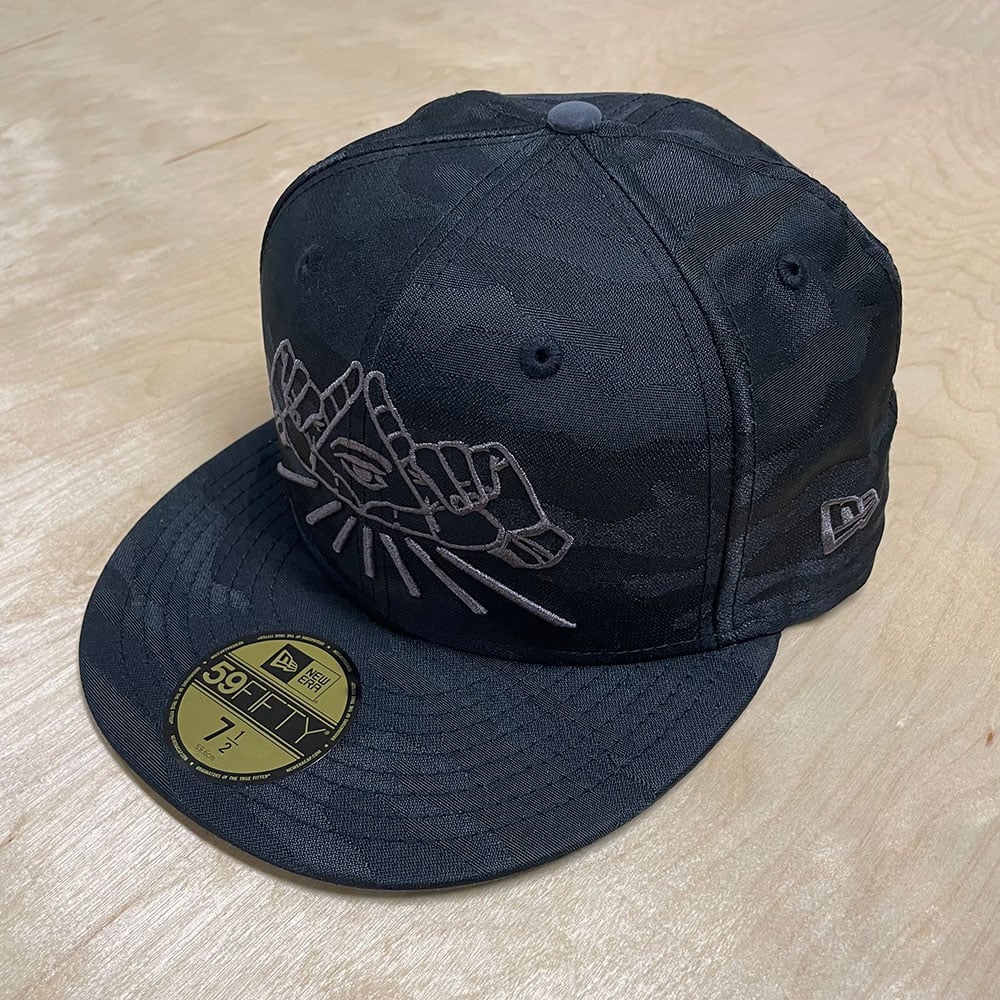 Image of Black Tonal Camo All-Seeing 59Fifty