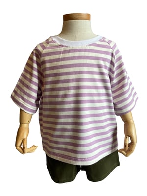 Image of Active T Shirt - Lilac /  White (WAS £15)