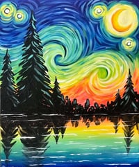 One Day Class- Acrylic Painting Class June 28th 1pm