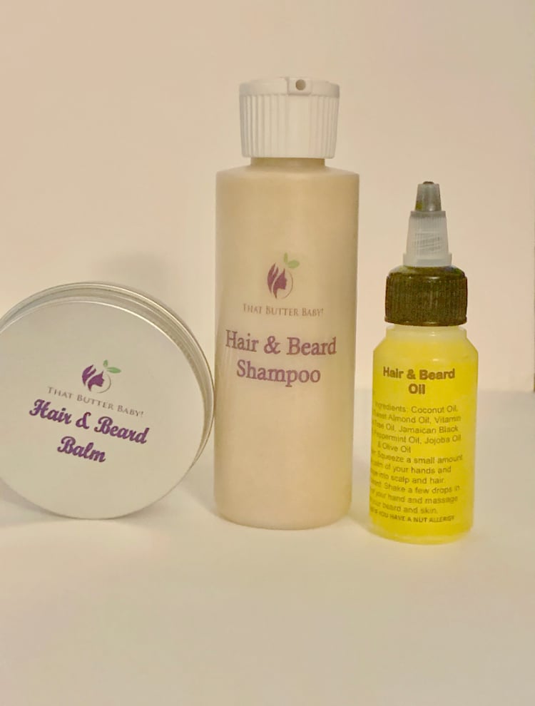 Hair and Beard Trio - Main Image