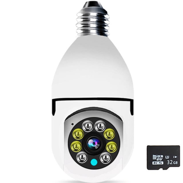 Image of   E27 HD 1080P Lightbulb Security Camera