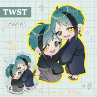 Image 1 of [ twst tweels charms and stickers ]