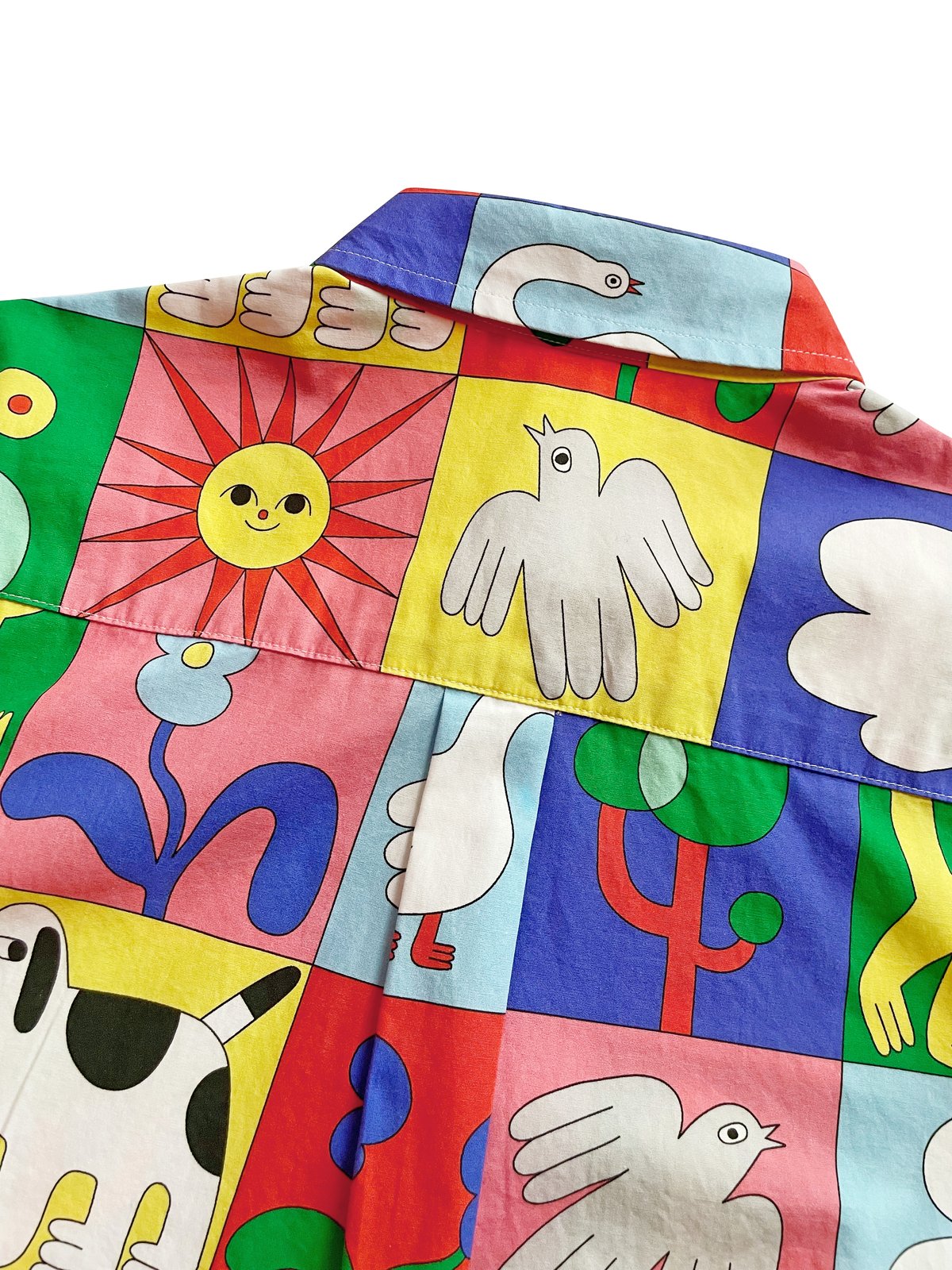 Image of Birds & Bloom Check Shirt