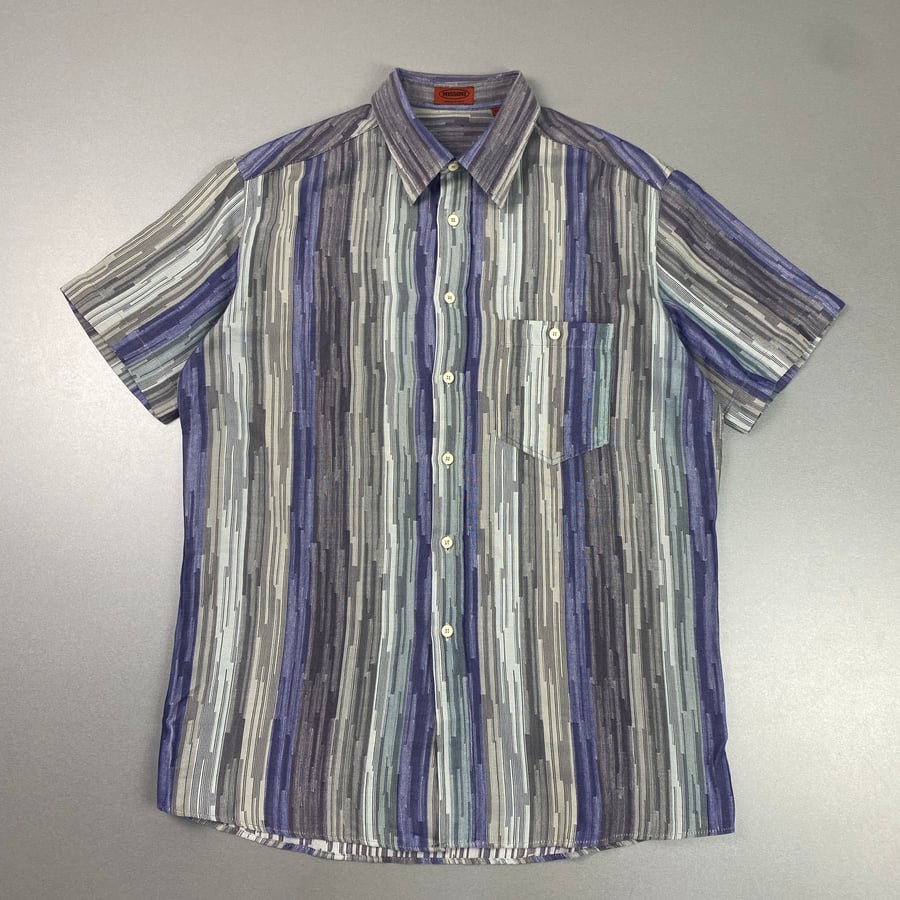 Image of Missoni sport short sleeve shirt, size large 