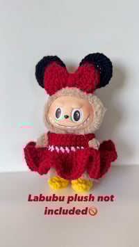 Image 3 of labubu mouse dress outfit 