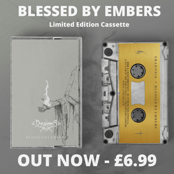 Image of 'Blessed by Embers' Cassette Tape