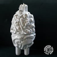Image 1 of CITY MONSTER toybox. Glossy white edition